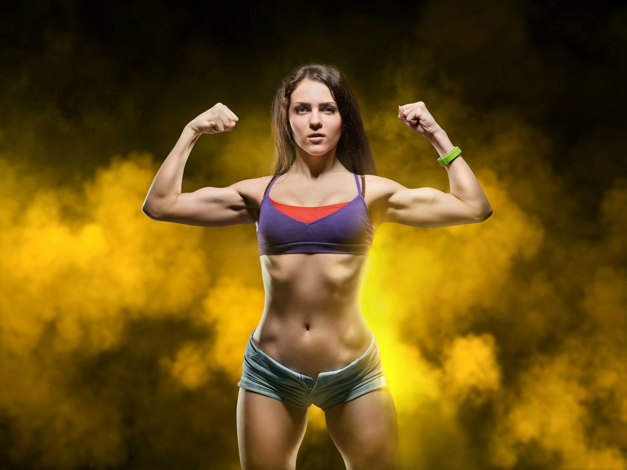 Athletic girls in Kolkata